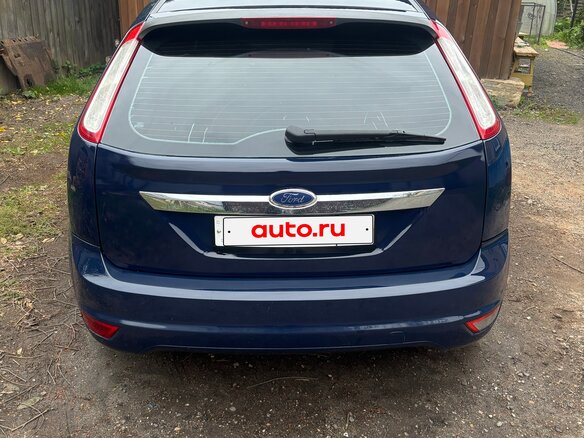 2009 Ford Focus II Рестайлинг, синий, 490000 рублей - вид 2