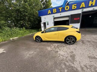 2012 Opel Astra GTC J Рестайлинг, жёлтый, 600000 рублей, вид 5