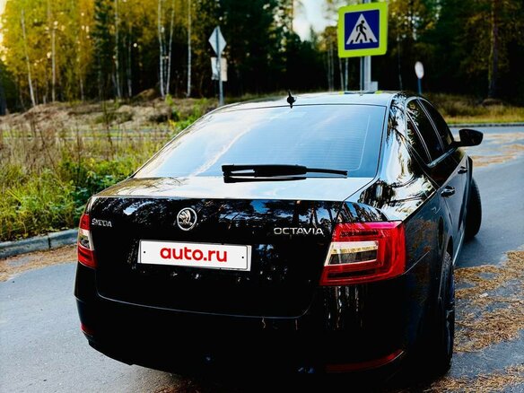 2019 Skoda Octavia III (A7) Рестайлинг, чёрный, 1750000 рублей - вид 3