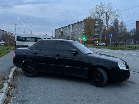 2011 Lada (ВАЗ) Priora I, чёрный, 350000 рублей - вид 19