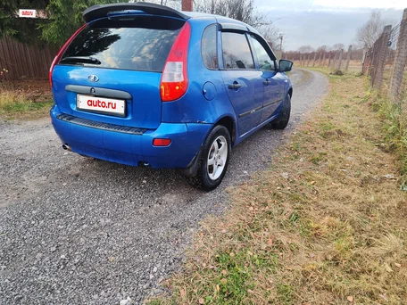2007 Lada (ВАЗ) Kalina I, синий, 150000 рублей, вид 4