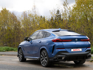 2020 BMW X6 M50d III (G06), синий, 9200000 рублей, вид 4
