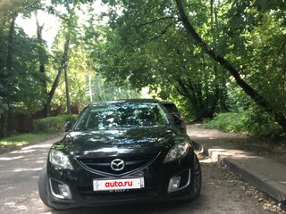 2008 Mazda 6 II (GH), чёрный, 800000 рублей, вид 5