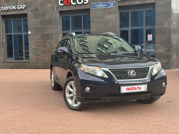 2009 Lexus RX 350 III, синий - вид 2