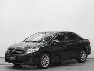 2011 Toyota Corolla X (E140, E150) Рестайлинг, чёрный, 779000 рублей, вид 1