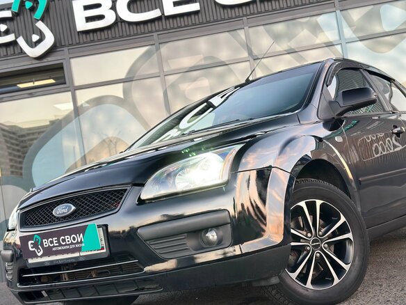 2007 Ford Focus II, чёрный - вид 9
