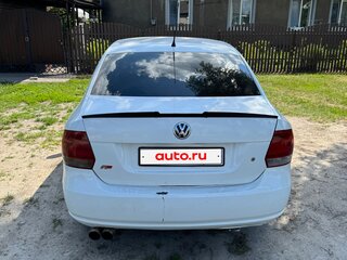2012 Volkswagen Polo V, белый, 415000 рублей, вид 4