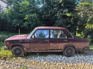 2008 Lada (ВАЗ) 2105, пурпурный, 100000 рублей, вид 4