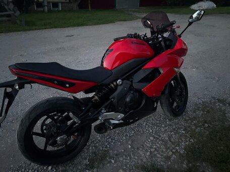 2011 Kawasaki ER-4F (Ninja 400R), красный, 405000 рублей, вид 3