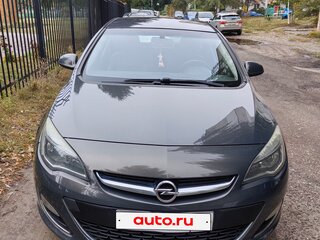 2012 Opel Astra J Рестайлинг, серый, 890000 рублей, вид 1