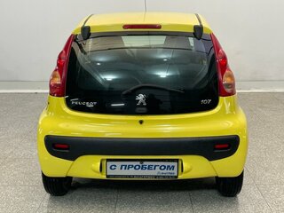 2007 Peugeot 107 I, жёлтый, 500000 рублей, вид 3