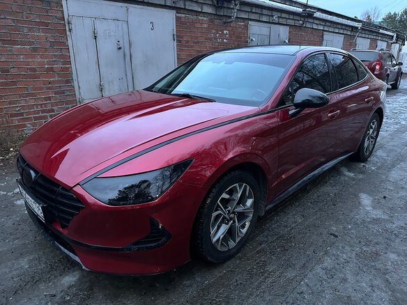 2022 Hyundai Sonata VIII (DN8), красный - вид 2