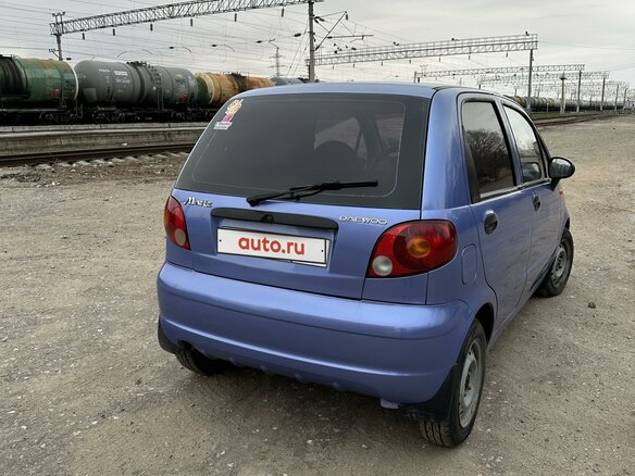 2008 Daewoo Matiz I Рестайлинг, голубой, 270000 рублей - вид 2