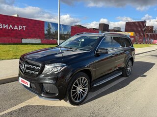 2016 Mercedes-Benz GLS 500 I (X166), чёрный, 4200000 рублей, вид 1