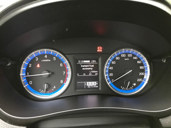 2014 Suzuki SX4 II (S-Cross), синий - вид 10