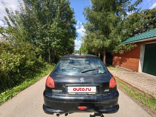 2008 Peugeot 206, чёрный, 330000 рублей, вид 4