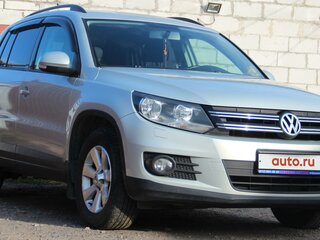 2013 Volkswagen Tiguan I Рестайлинг, серебристый, 1115000 рублей, вид 4