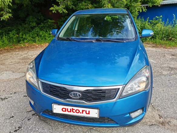 2010 Kia Ceed I Рестайлинг, голубой, 710000 рублей - вид 1