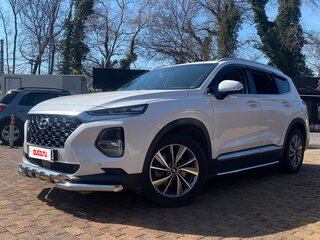 2020 Hyundai Santa Fe IV, белый, 3550000 рублей, вид 2