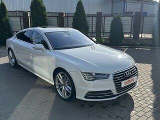 2015 Audi A7 I (4G) Рестайлинг, белый, 3300000 рублей, вид 1