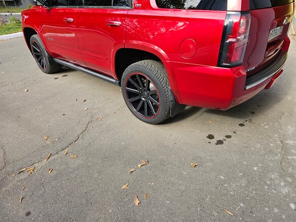 2016 Chevrolet Tahoe IV, красный, 3500000 рублей - вид 7