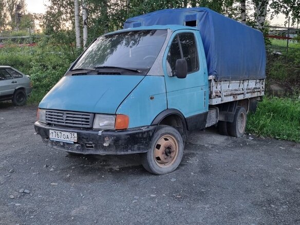 1996 ГАЗ ГАЗель (3302), голубой, 165000 рублей - вид 1