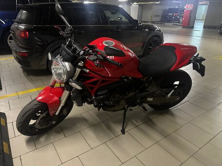 2014 Ducati Monster 821, красный, 600000 рублей, вид 2