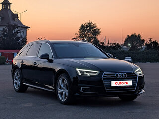 2018 Audi A4 V (B9), чёрный, 3700000 рублей, вид 4