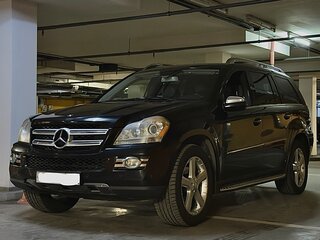 2008 Mercedes-Benz GL-Класс 450 I (X164), чёрный, 2000000 рублей, вид 1