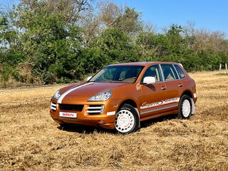 2008 Porsche Cayenne S I Рестайлинг (957), золотистый, 3000000 рублей, вид 3
