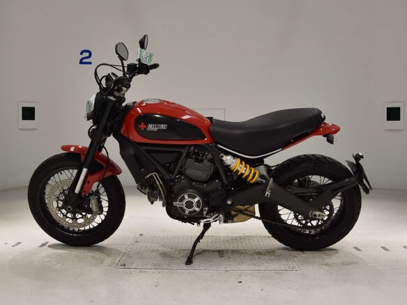 2016 Ducati Scrambler 800, красный, 730000 рублей - вид 2