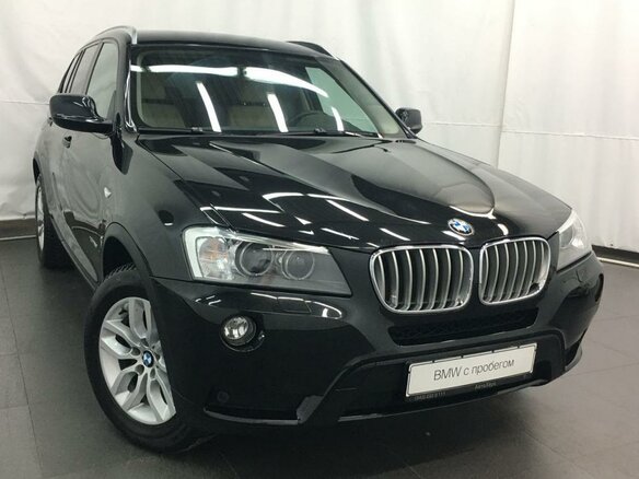 2013 BMW X3 28i xDrive II (F25), чёрный - вид 10