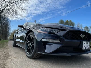 2021 Ford Mustang VI Рестайлинг, синий, 3500000 рублей, вид 4