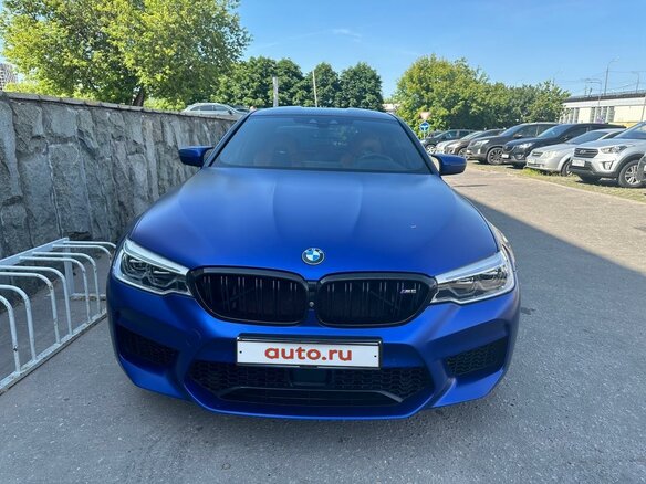 2019 BMW M5 VI (F90), синий - вид 9