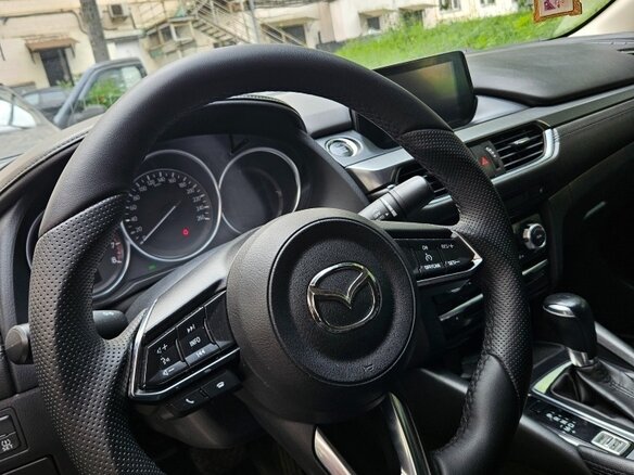 2017 Mazda 6 III (GJ) Рестайлинг, серый, 1549000 рублей - вид 15