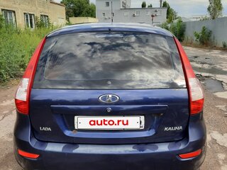 2013 Lada (ВАЗ) Kalina II, синий, 340000 рублей, вид 4
