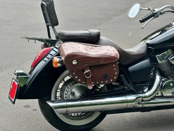 2004 Honda Shadow 750, чёрный, 440000 рублей - вид 4