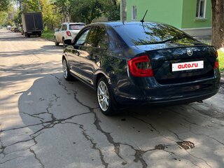 2016 Skoda Rapid I, синий, 1380000 рублей, вид 4