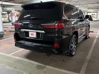 2021 Lexus LX 570 III Рестайлинг 2, чёрный, 13000000 рублей, вид 3