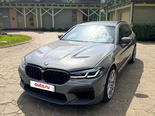 2021 BMW 5 серии 530d xDrive VII (G30/G31/G38) Рестайлинг, серый, 3650000 рублей, вид 1