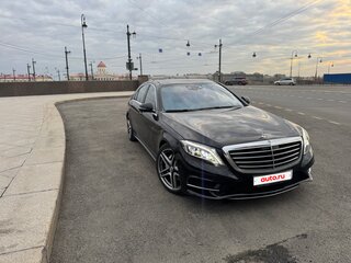 2015 Mercedes-Benz S-Класс 350 CDI BlueTEC Long 7G-TRONIC VI (W222, C217), чёрный, 3500000 рублей, вид 2