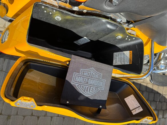 2013 Harley-Davidson Electra Glide, оранжевый, 1650000 рублей - вид 15