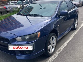 2008 Mitsubishi Lancer X, синий, 699999 рублей, вид 1