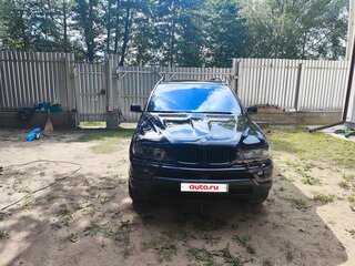 2004 BMW X5 3.0d I (E53) Рестайлинг, чёрный, 1457000 рублей, вид 4