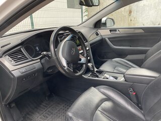 2018 Hyundai Sonata VII (LF) Рестайлинг, белый, 1750000 рублей, вид 4