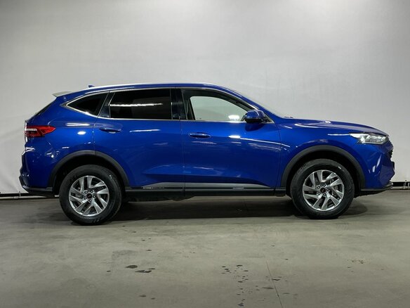 2022 Haval F7 I Рестайлинг, синий - вид 3