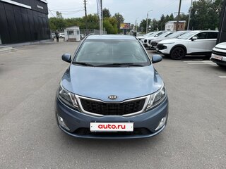 2014 Kia Rio 6-speed III, голубой, 675000 рублей, вид 2