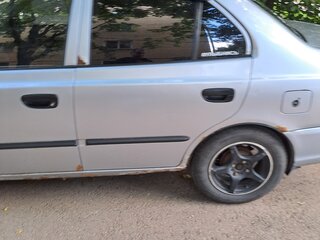 2007 Hyundai Accent ТагАЗ II, серебристый, 280000 рублей, вид 4