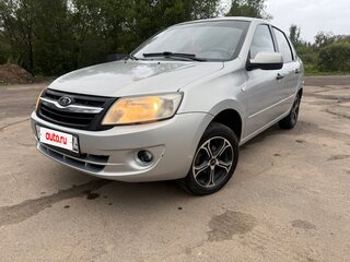 2012 Lada (ВАЗ) Granta I, серебристый, 360000 рублей, вид 1