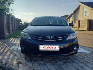 2011 Toyota Corolla X (E140, E150) Рестайлинг, чёрный, 908000 рублей, вид 2